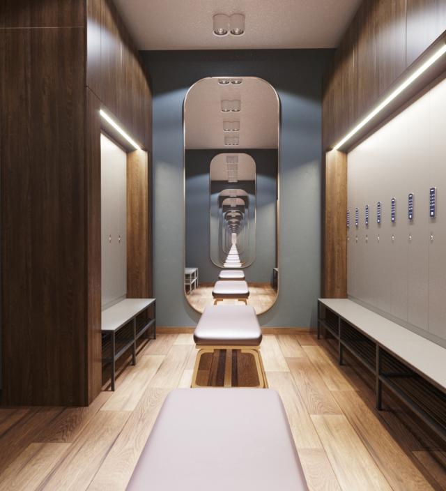 VMDS - Hotel Crown Plaza Beograd - Spa & Wellness - Muške svlačionice