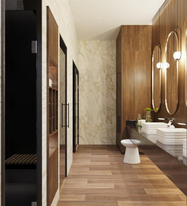 VMDS - Hotel Crown Plaza Beograd - Spa & Wellness - Muške svlačionice